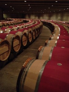 The Barrels of Opus One