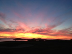 Sunset at Bodega